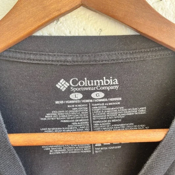 COLUMBIA Red/Yellow Hunting Graphic Short Sleeve Tee Men’s Large - Picture 4 of 7